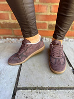 Chocolate Harper Trainer